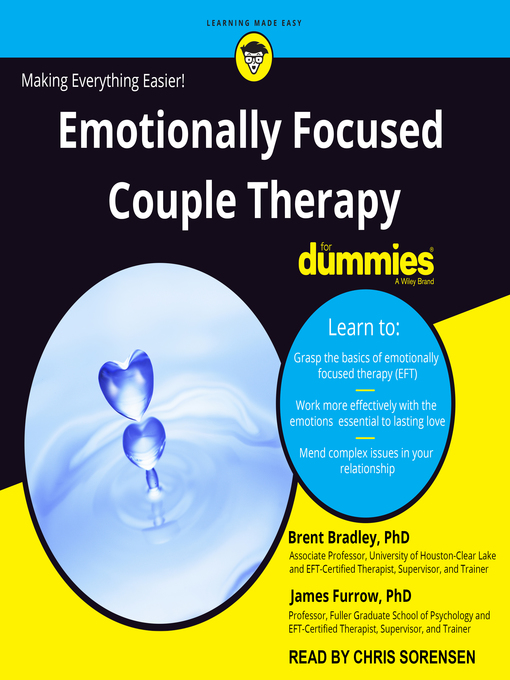 Title details for Emotionally Focused Couple Therapy for Dummies by Brent Bradley, PhD - Available